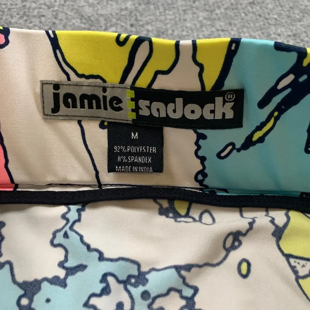 Jamie Sadock Skort Womens M Medium Abstract Print Golf Athletic Performance